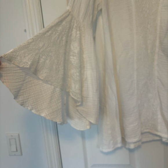 L*Space Boardwalk Tunic Coverup White - Picture 5 of 9